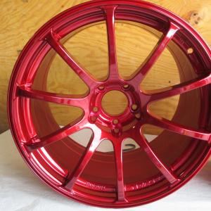 18" rims  Done in Candy Red